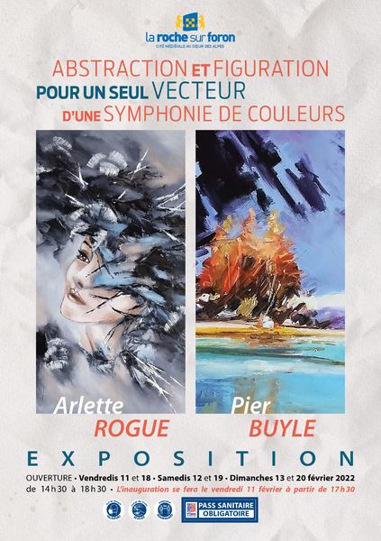 Exposition Arlette Rogue et Pier Buyle