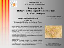 Confrence "La mappe sarde"