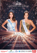 Affiche Miss Rhône-Alpes