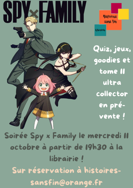 Soirée Spy x Family