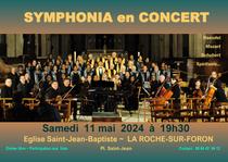 Concert de musique sacre de l'ensemble musical Symphonia