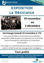 Exposition "La Rsistance"