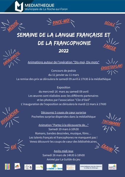 Semaine de la langue française et de la francophonie
